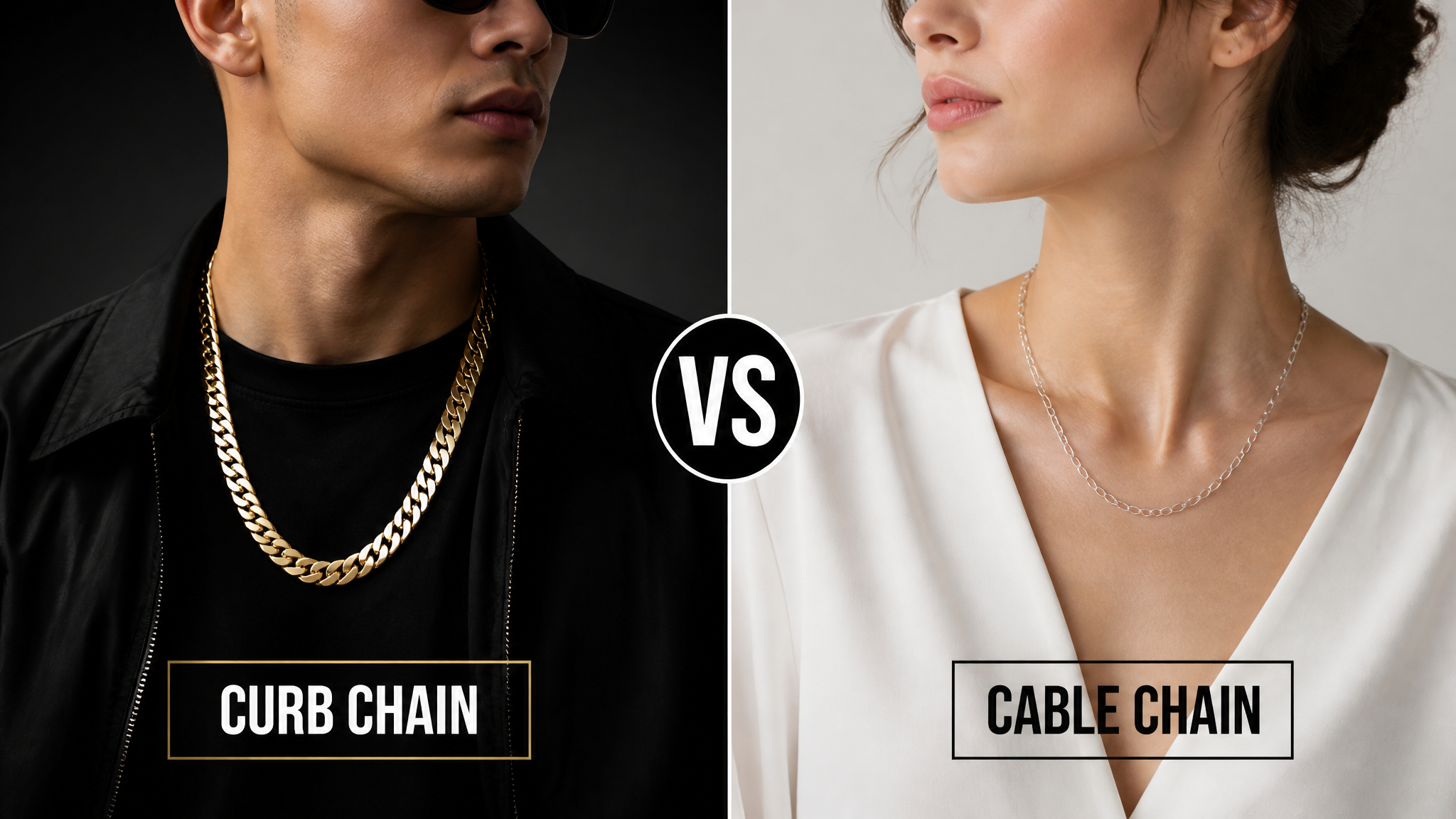 Curb Chain vs Cable Chain