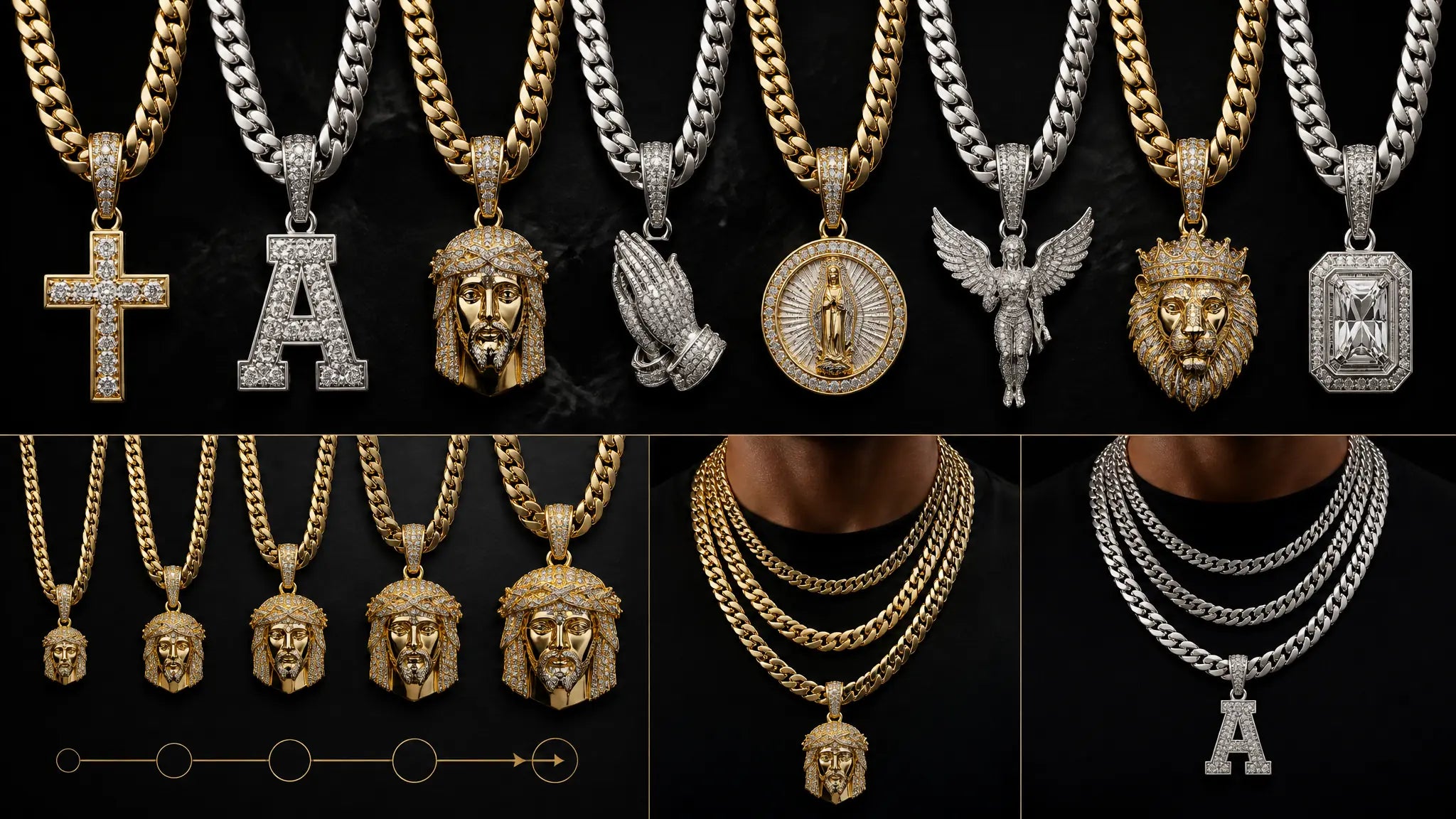 How to Pick a Pendant for Your Cuban Chain