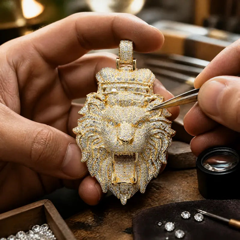 Meticulously carved