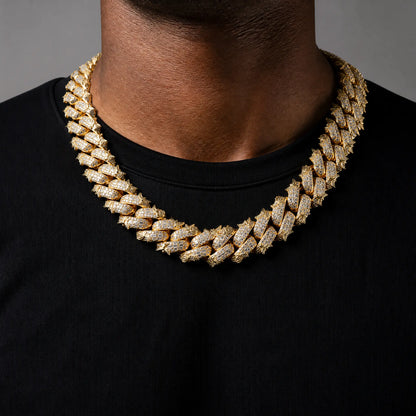 Iced Out Eagle Cuban Link Chain  - Spaceice Jewelry